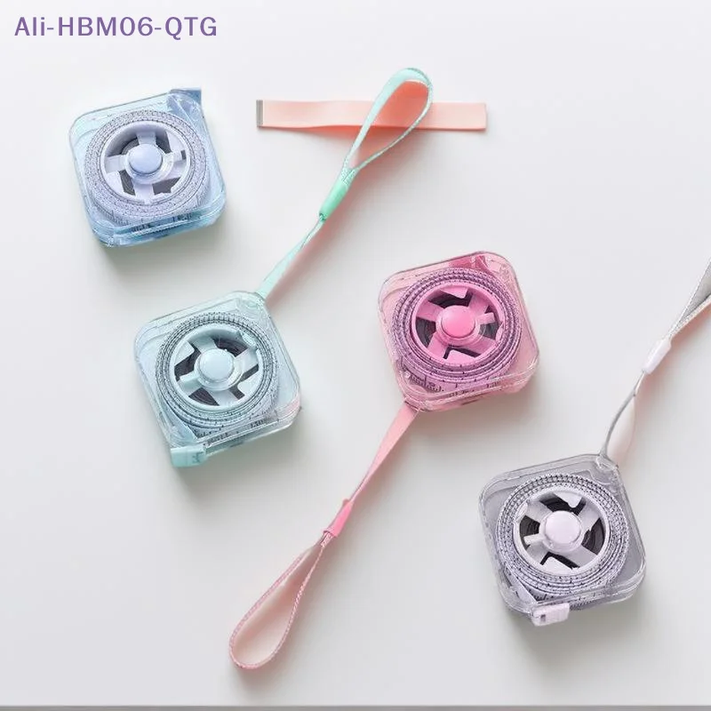 New 2Meter Mini Metric And Imperial Durable Measuring Tape Multifunctional And High-precision Household Shrinkage Measuring Tape