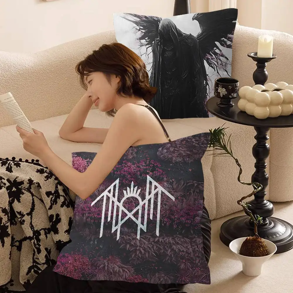 S-Sleep-Rock-Band-T-Token Pillow Gift Home Office Decoration Bedroom Sofa Car Cushion Cover case 45x45