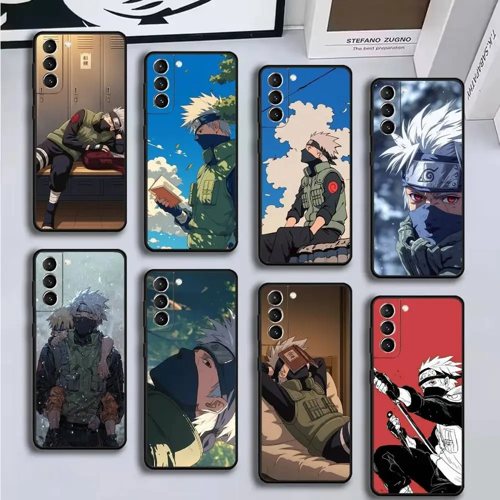 

K-KakashiS-Anime-H-Hatake Phone Case For Samsung GalaxyA13,21s,22,31,32,52,53,71,72,73,Soft Black Cover