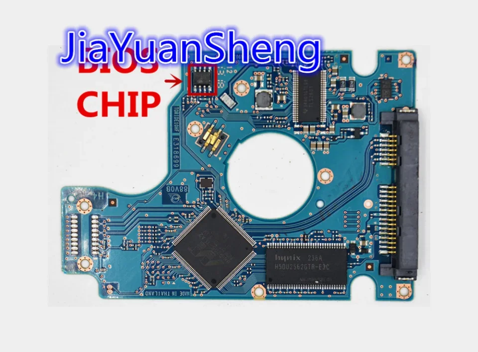 

Печатная плата жесткого диска Hitachi / 220 0A90350 01, 110 0A90350 01 /IC: 88I9205-TLA2 / 88I9305-TLA2 / НАКЛЕЙКИ: 0J24193 0J24275