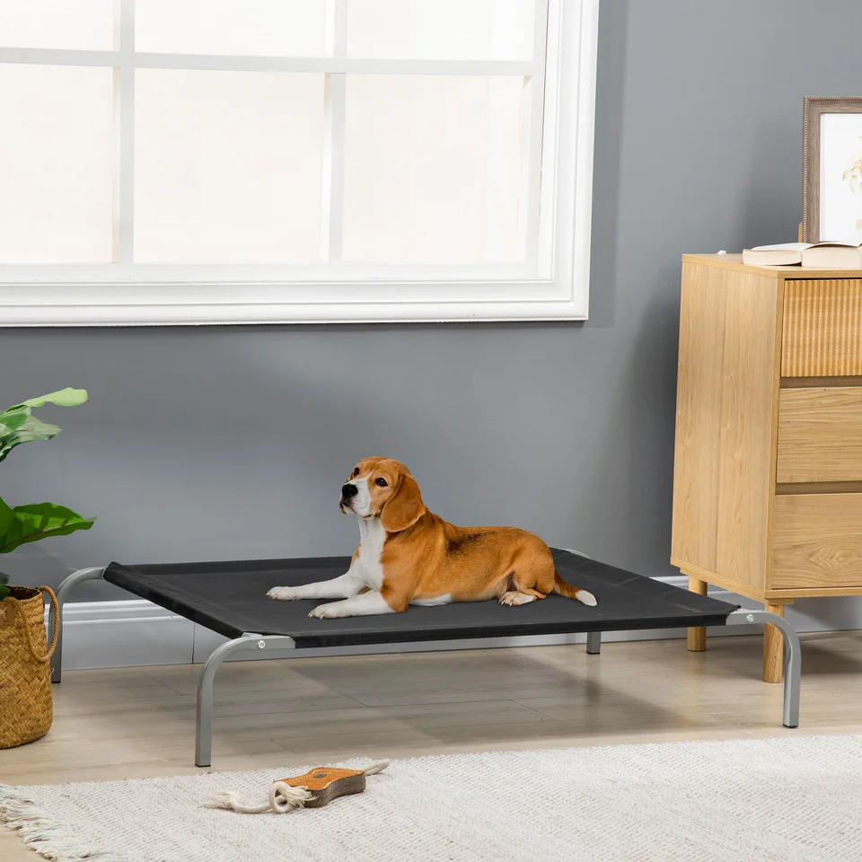 PawHut Elevated Cooling Pet Bed for Dogs