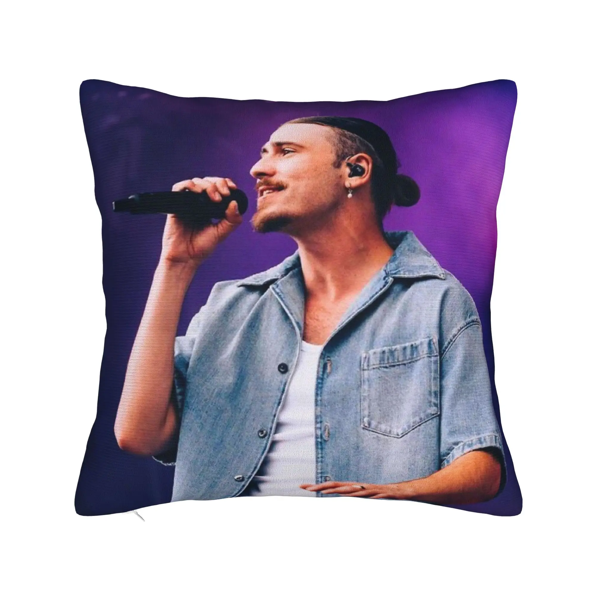 Singer P-Pierre Garniers funda de almohada tela impresa funda de cojín decoración funda de almohada silla cuadrada 45X45cm