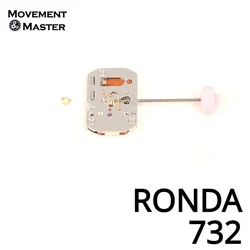 RONDA 732 Movement Brand New Swiss Quartz Movement 1032 Watch Movement Parts