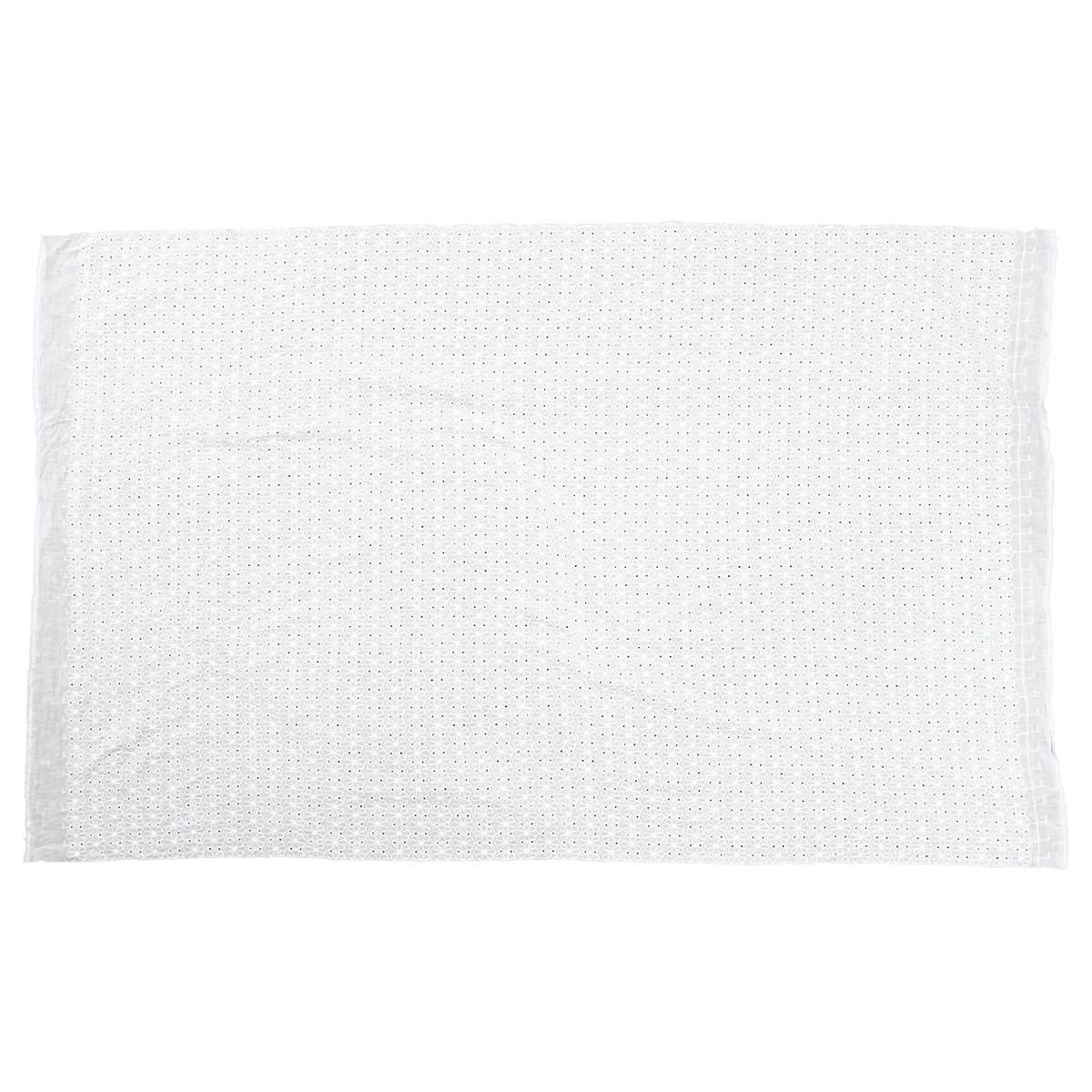 

White Lace Fabric Flower Border Design for DIY Handmade Clothing Decorative Trim Craft Wedding Party Gift Wrapping Ribbon