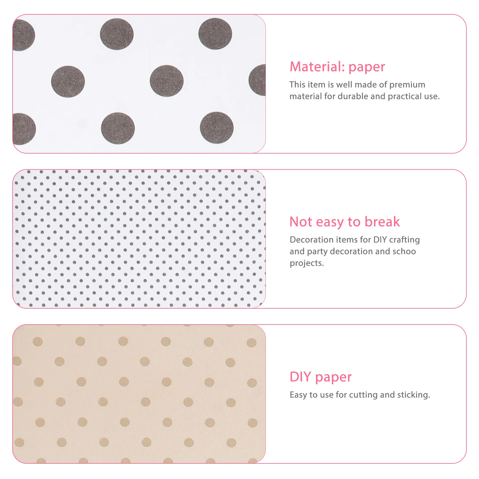 

160pcs Scrapbook Paper Assorted Colors Premium Quality DIY Craft Supplies Handmade Projects Decorations Storage Tools