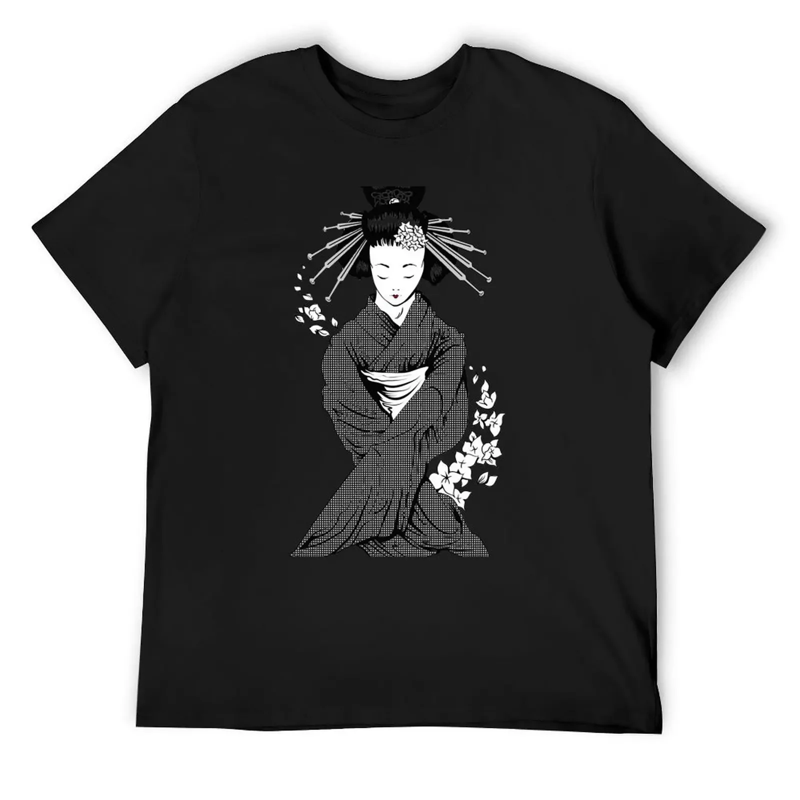 Vecta Geisha 1.1 T-Shirt graphic t shirts blacks summer tops hippie clothes t shirts for men cotton