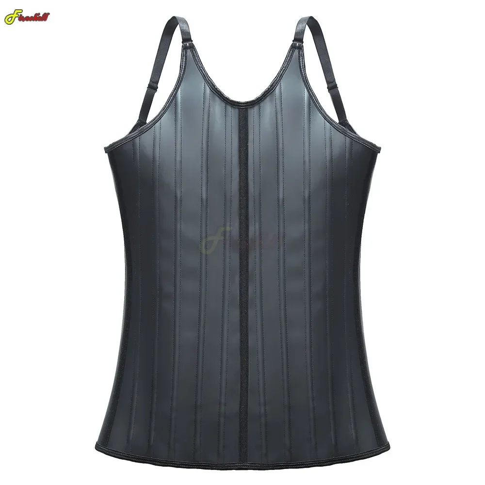 New Women Latex Waist Trainer Women Binders Shapers Modeling Strap Corset Colombian Girdles Body Shapewear Faja Shape Sport Vest