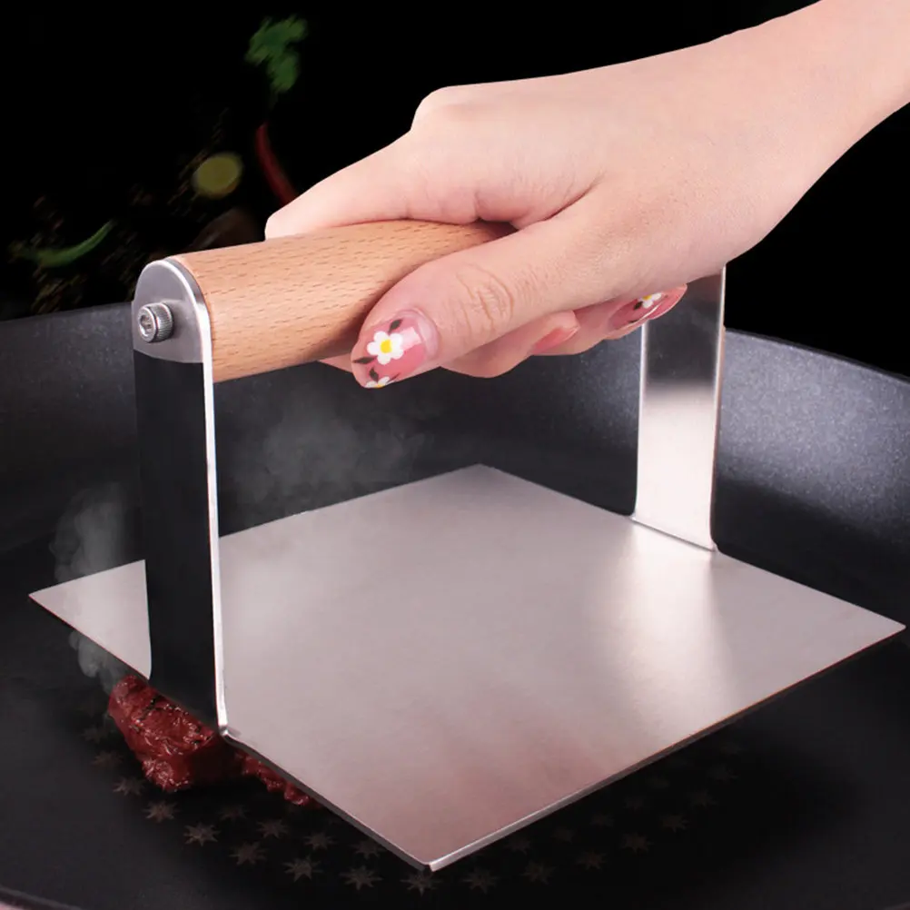 

1Pcs Meat Presser Burger Pressing Tool Rustproof Kitchen Gadget Patty Shaping Tool for Presser Kitchen Gadget