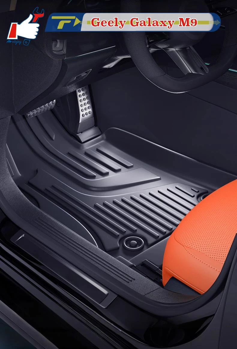 

Left-hand Drive Car Floor Mat For Geely Galaxy M9 2025 Full-Surrounded Foot Mat Mat Floor Liner Floor Carpet Water-proof Mat