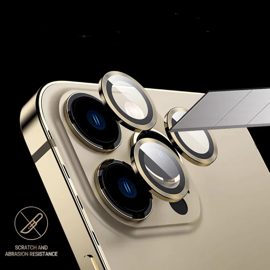 Lens Metal Ring Protector Glass For IPhone 16 15 Pro Max 16 15 Plus Camera Lens Protector Cap For IPhone 15 16 Pro Max