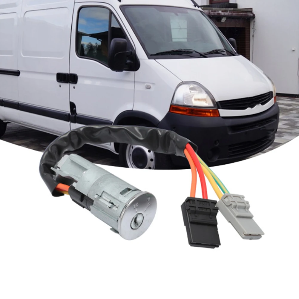 Para Renault para Vauxhall cerradura de dirección interruptor de encendido Kit de cilindro de bloqueo para modelos 7701471592 proceso de reemplazo fácil