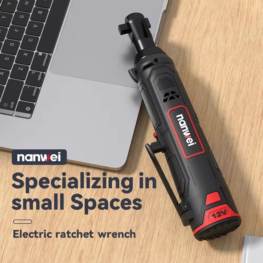 12V Cordless Electric Wrench Battery Operated Power Drill Screwdriver for Car Repair DIY Industrial Grade Hand Tool
