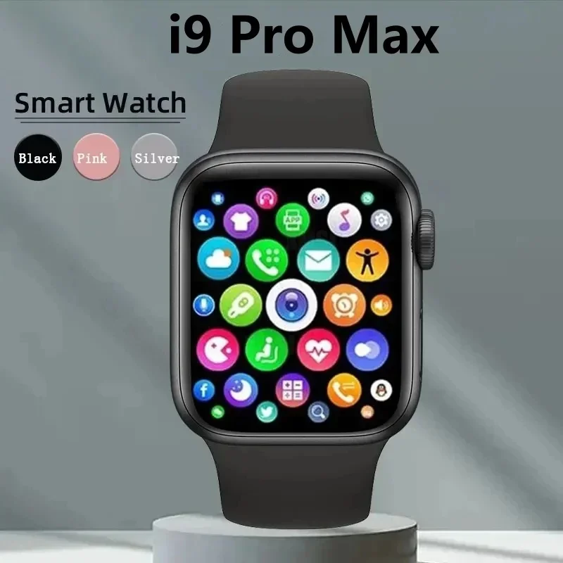 Original Smart Watch I9 Pro Max Series 9 Phone Call Custom Watch Face Sport Waterproof Women Man Wireless Charging Smart Watch