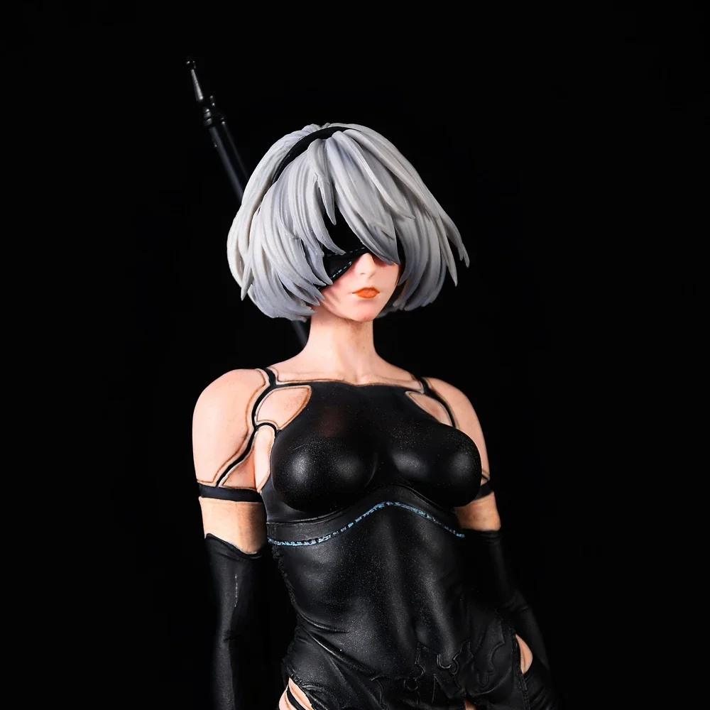 Figura de ação em PVC sexy girl, brinquedo Hentai substituível, boneca modelo, cabeça dupla, jogo, novo: autômatos, tipo B, 2B, presentes, 50cm