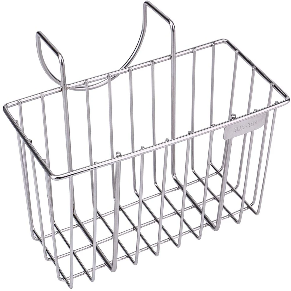 

Anti-rust Hanging Sink Accessory Home Waste Basket Sink Basket Sponge Holder Drainer Rack Kitchen Supplies