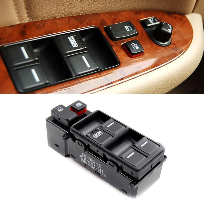 

Master Electric Power Window Control Switch 35750-SDA-H12 For Honda Accord 2003 2004 2005 2006 2007