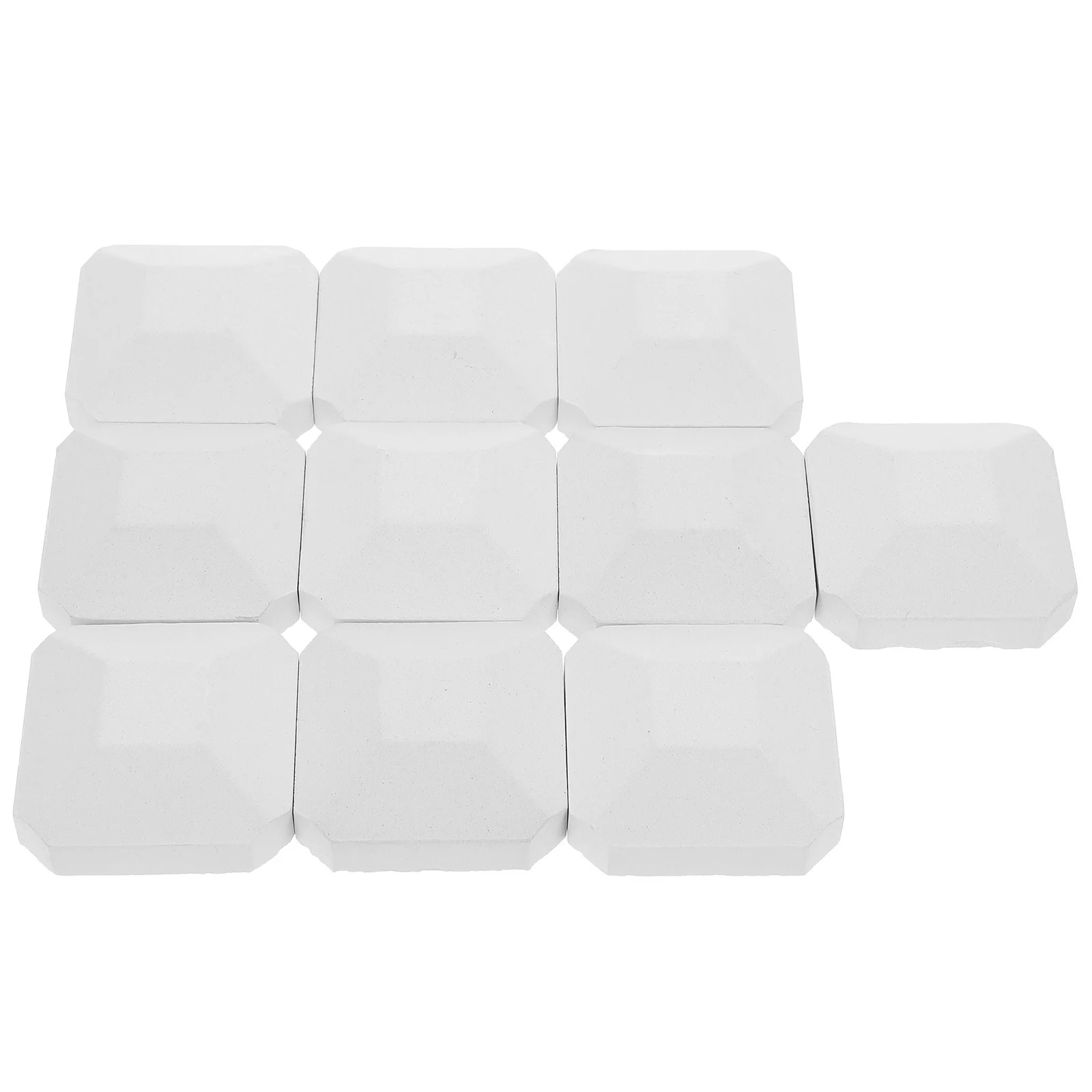 

10Pcs Replacement Cordierite Briquettes for Gas Grill Bbq Briquettes Enhance Heat Distribution Outdoor Bbq Grill Replacement