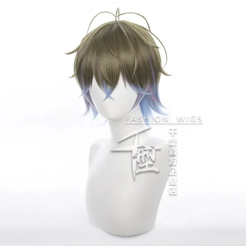 NewVirtual YouTuber VTuber lke Eveland شعر مستعار مقاوم للحرارة الاصطناعية الشعر حفلة الهالوين تأثيري Props2025f ؛ 5 ، c'8.m ؛ 0' #3