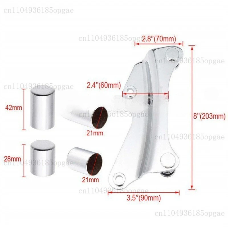 Motorcycle Accessories 4-point Docking Hardware Cover Kit 4-point Docking Hardware