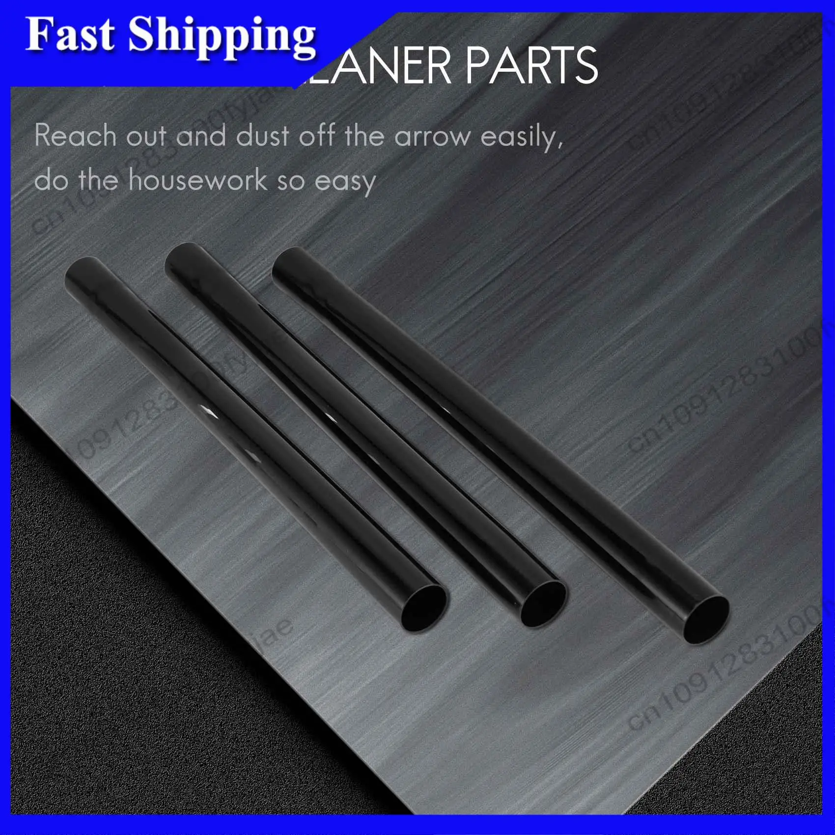 -X07A 3 قطع من عصا تمديد المكنسة الكهربائية، ملحقات المكنسة الكهربائية، خرطوم مكنسة كهربائية بقطر داخلي 32 مم، أنبوب عصا بلاستيكية