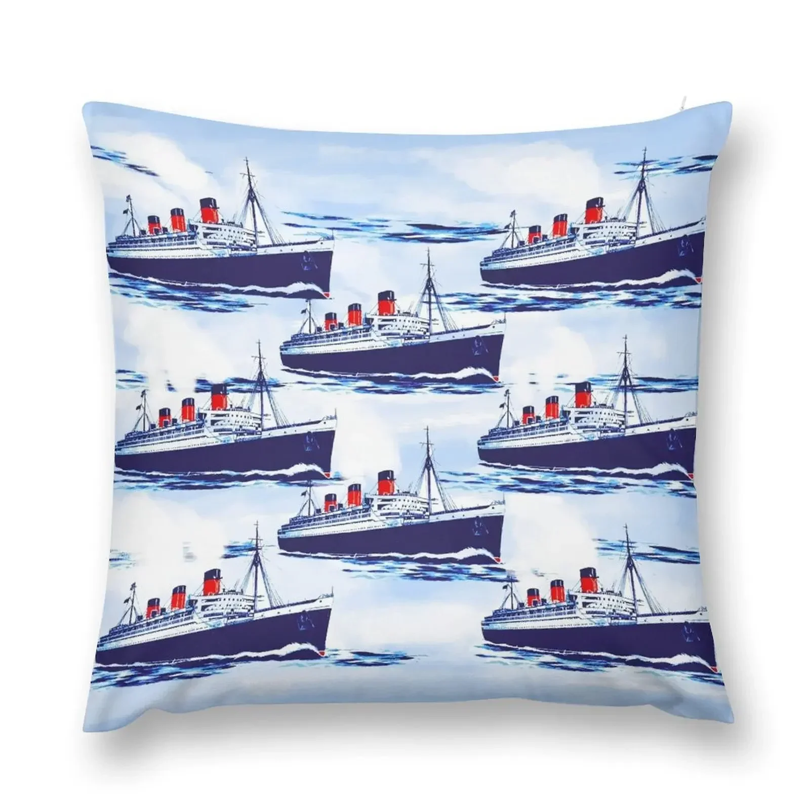 Boat Scrub Cap Pattern Throw Pillow Sofas Covers Decorative Sofa Cushions Couch Cushions Embroidered Cushion Cover pillow