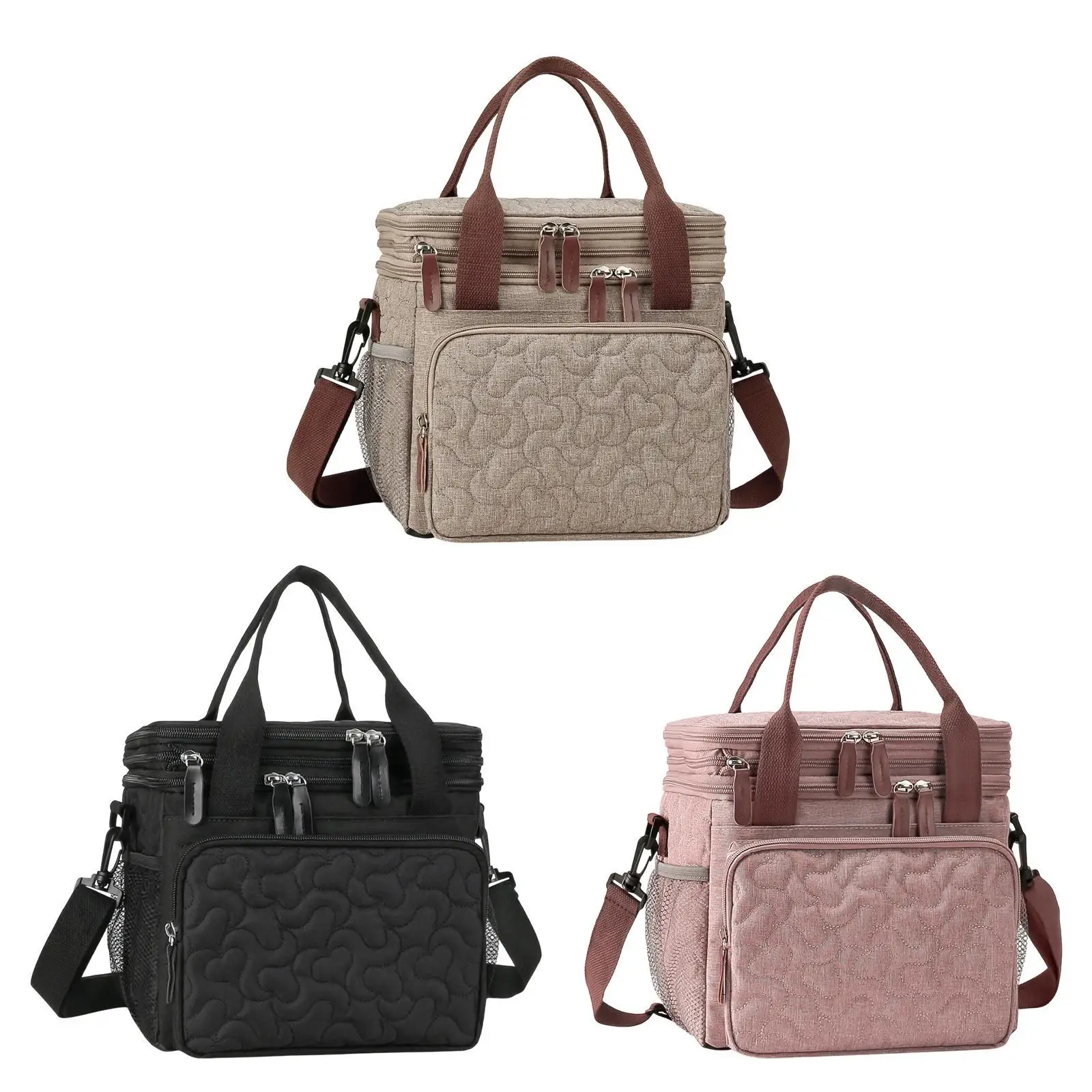 

Insulated Cooler Bag Lunch Box Bag Cookware Bag Reusable Hot Cold Food Thermal