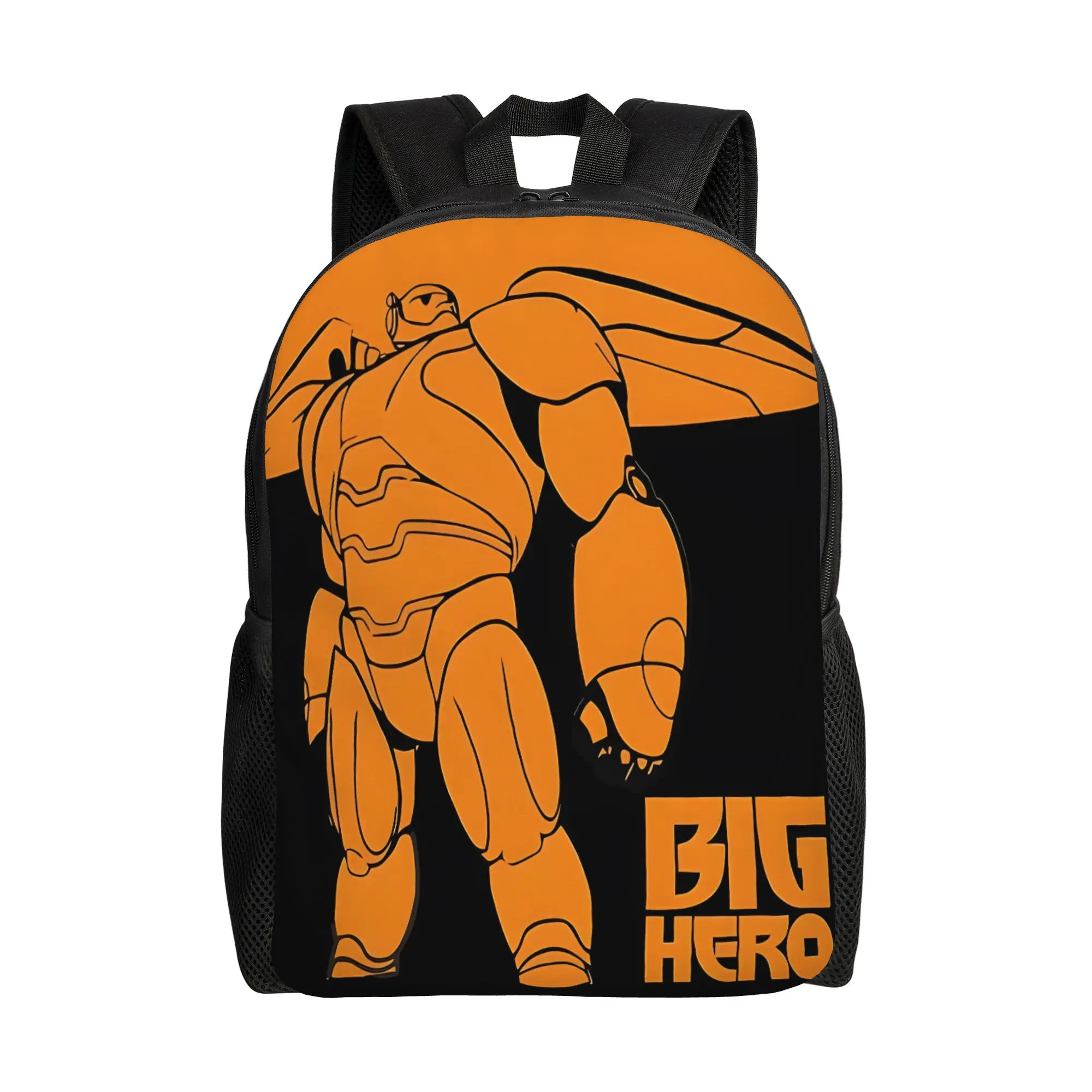 

1Piece Disney Best Edition Of BG Hero Poster Knapsack Large Capacity Big Hero Backpack New Term Starts