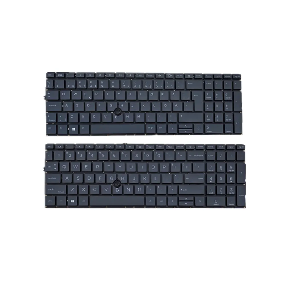 

Клавиатура ноутбука для HP ZBook Firefly 15 G8, черная, американское издание, США