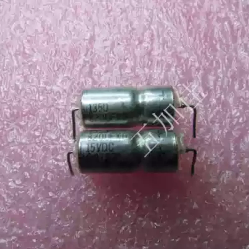 

New American brand liquid tantalum capacitor 135D 15V820uf (fixed pin) JAN military standard