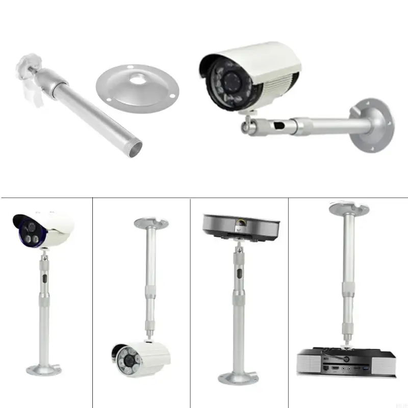 

R9JE Wall Projector Metal Bracket Universal Adjustable Ceiling Projector for LCD/DLP