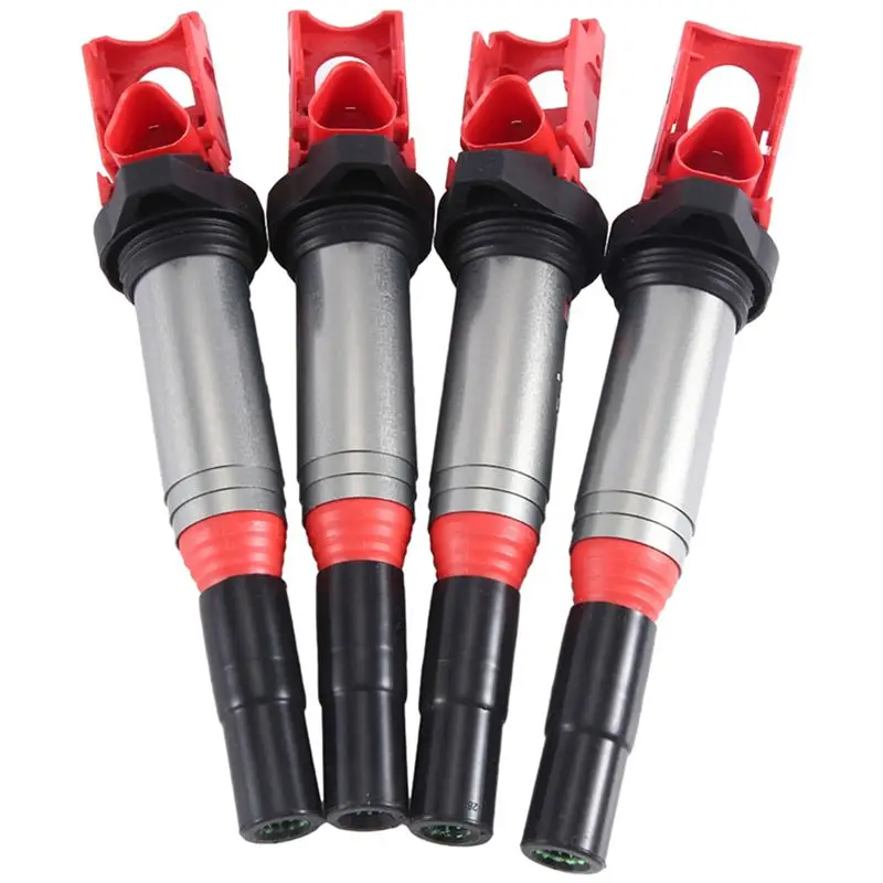 

A95E-4Pcs Ignition Coils For BMW 116I 118I 320I 330I E87 E90 E46 Part Number:12137594938,1213172219 ,12122158253, 12137594937