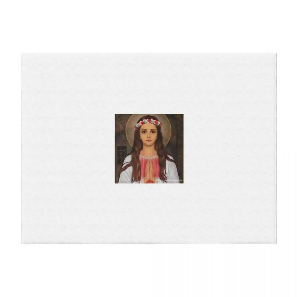 

Saint Philomena Throw Blanket Thin Furry Blankets For Baby Hairy Blankets
