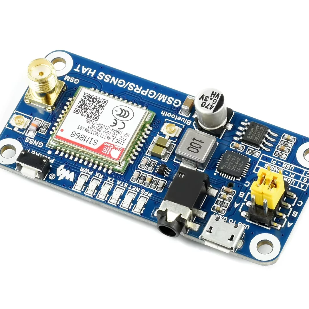 

Micro Snow Development Board GSM/GPRS/GPS SIM868 Expansion Board for Arduino/Raspberry Compatible Communication Networking