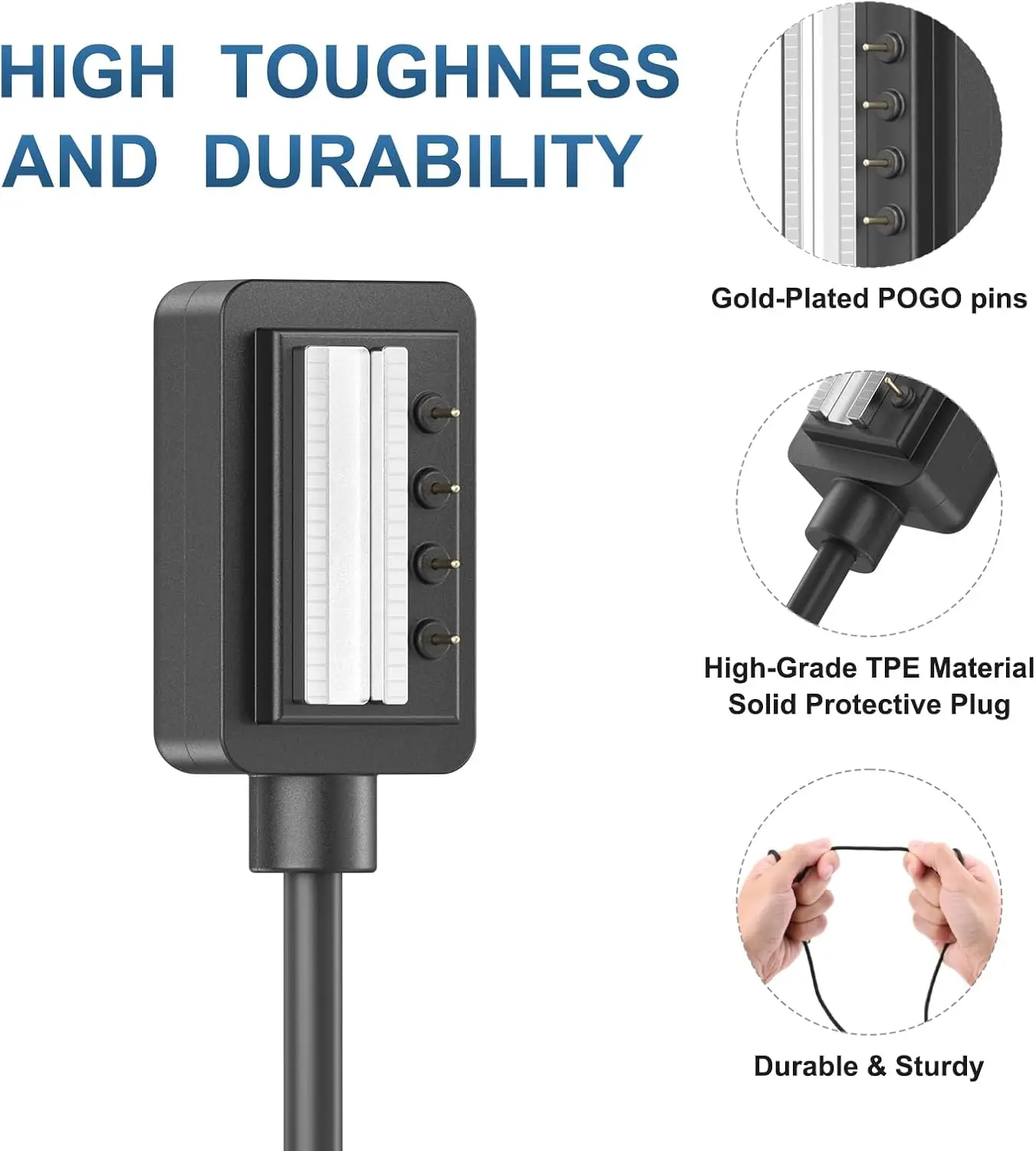 Cargador magnético para reloj Suunto Spartan para Suunto 9 Suunto 4, Cable de carga USB, base de muelle, accesorios para cargador de reloj inteligente