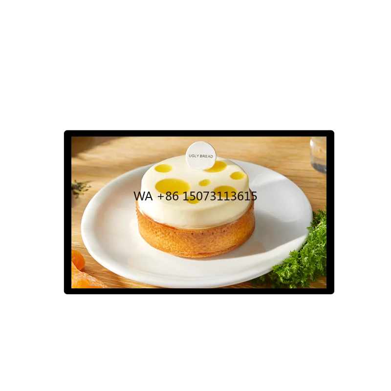 

VETO Wall Mounted LCD Advertising Menu Board Panel Free Provide CMS Video Ad Player Android Wifi Digital Signage and Display