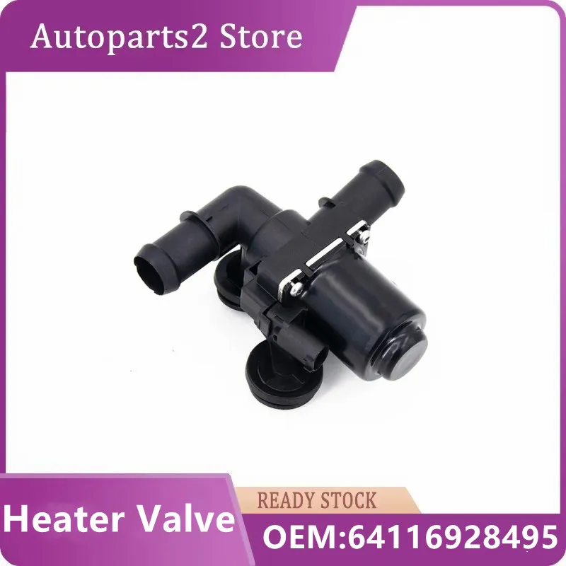 64116906652 Heater Control Valve Solenoid For BMW E60 E63 E65 E66 535i 535i xDrive 535xi 545i 550i 645Ci X5 5 6 7 Series