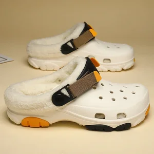 Neuer Winter heißer Chinelo Casal Sandalen weiße weiche Sohlen erhöhen die Nicht -Slip -Frauenschuhe Gartenkrankenschwester Flip Flops 10 Hauptverkäufe geschlossener Schuh weiß - №7