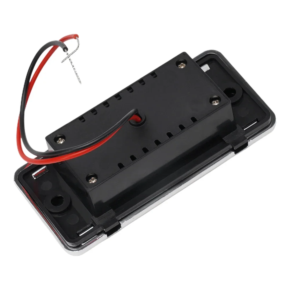 Dual USB Charger Dual Usb Ports Socket Charger 12V/24V 3.1A 3pcs 5V ABS USB Charger For Camper Caravan Motorhome