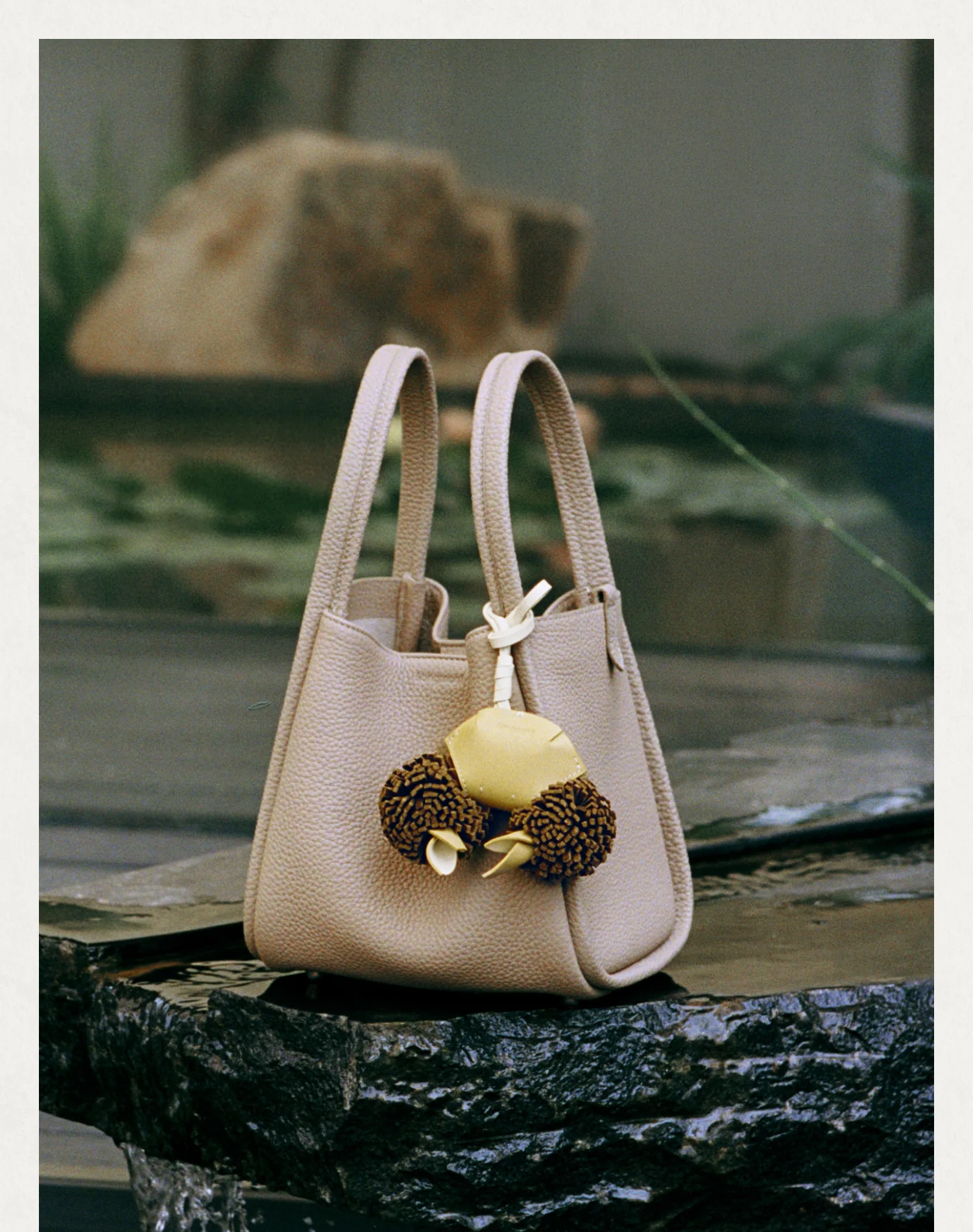 Ciondolo per borsa con granchio di design Songmont, ciondolo per borsa elegante e carino con granchio felice