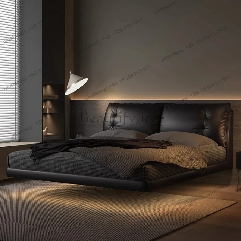 Clearance Bedroom Furniture Bedframe Fullbed Bases & Frames Headboard Bed Table Lit King Size Luxury ﻿home