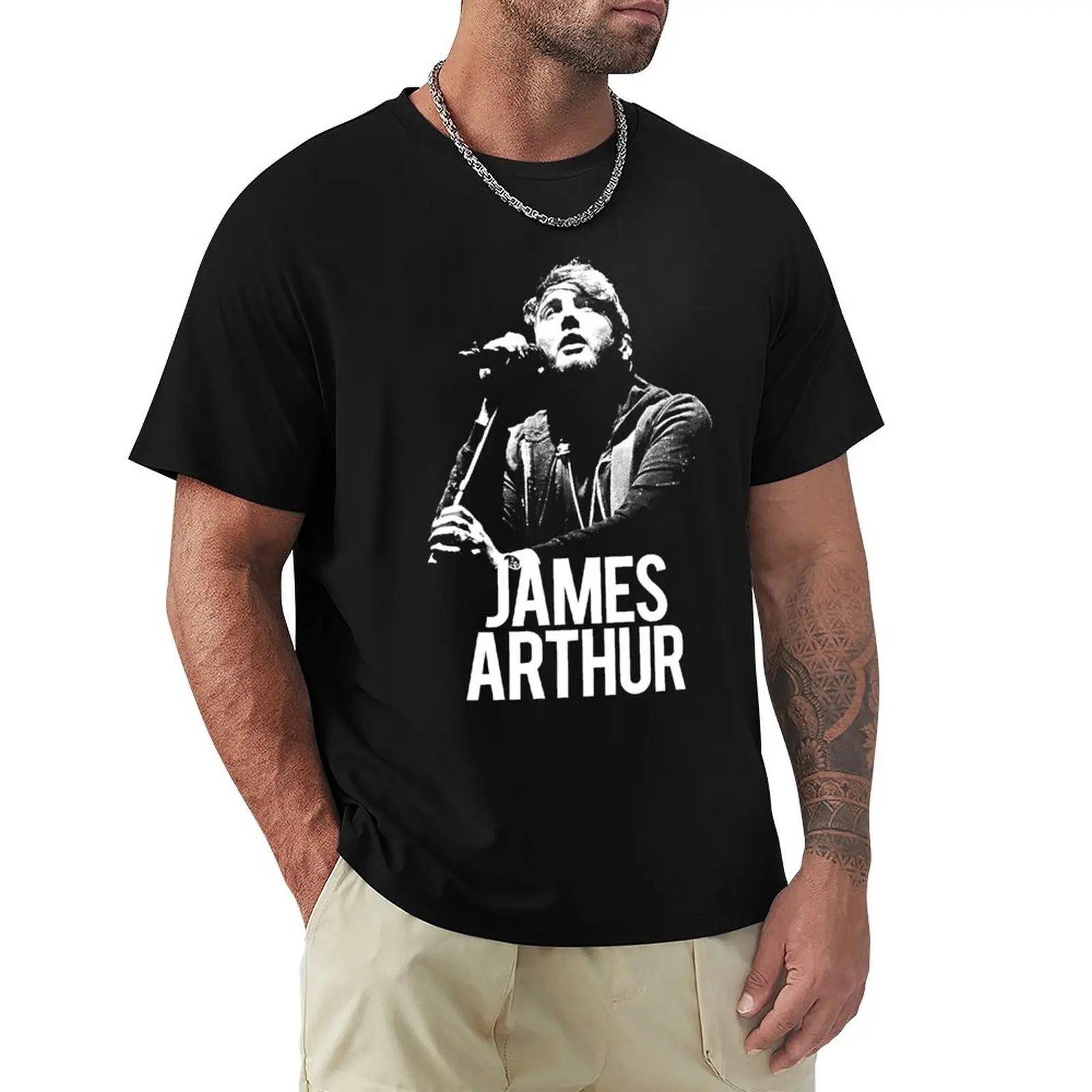 Music Retro Untitled Gifts Music Fans T-Shirt Fashion Simple Casual Tee Shirt