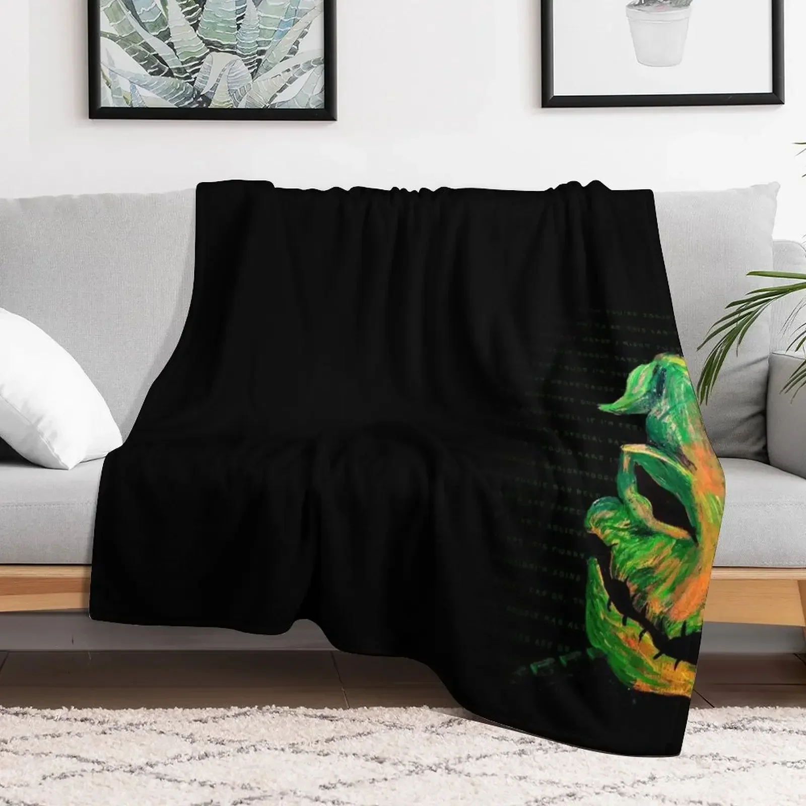 The Oogie Boogie Man Throw Blanket blankets and throws Luxury Brand Softest Soft Beds Blankets