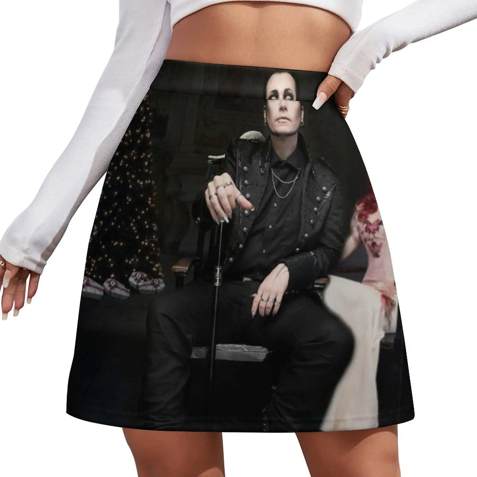 

Blutengel Mini Skirt School skirt korean clothes ladies midi skirt for women