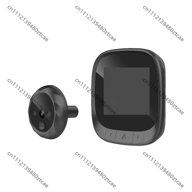 Electronic Visual Video Doorbell with Built-in Battery & Display Screen, Support Photo Taking Home Visual Doorbell