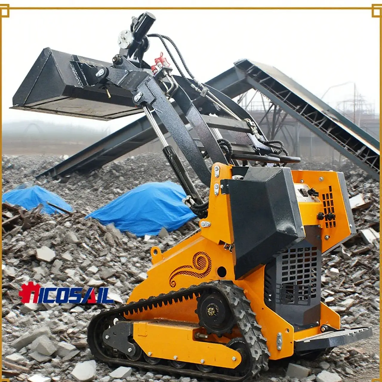 

Hot selling brand high-quality multifunctional machine slip loader agricultural and construction use