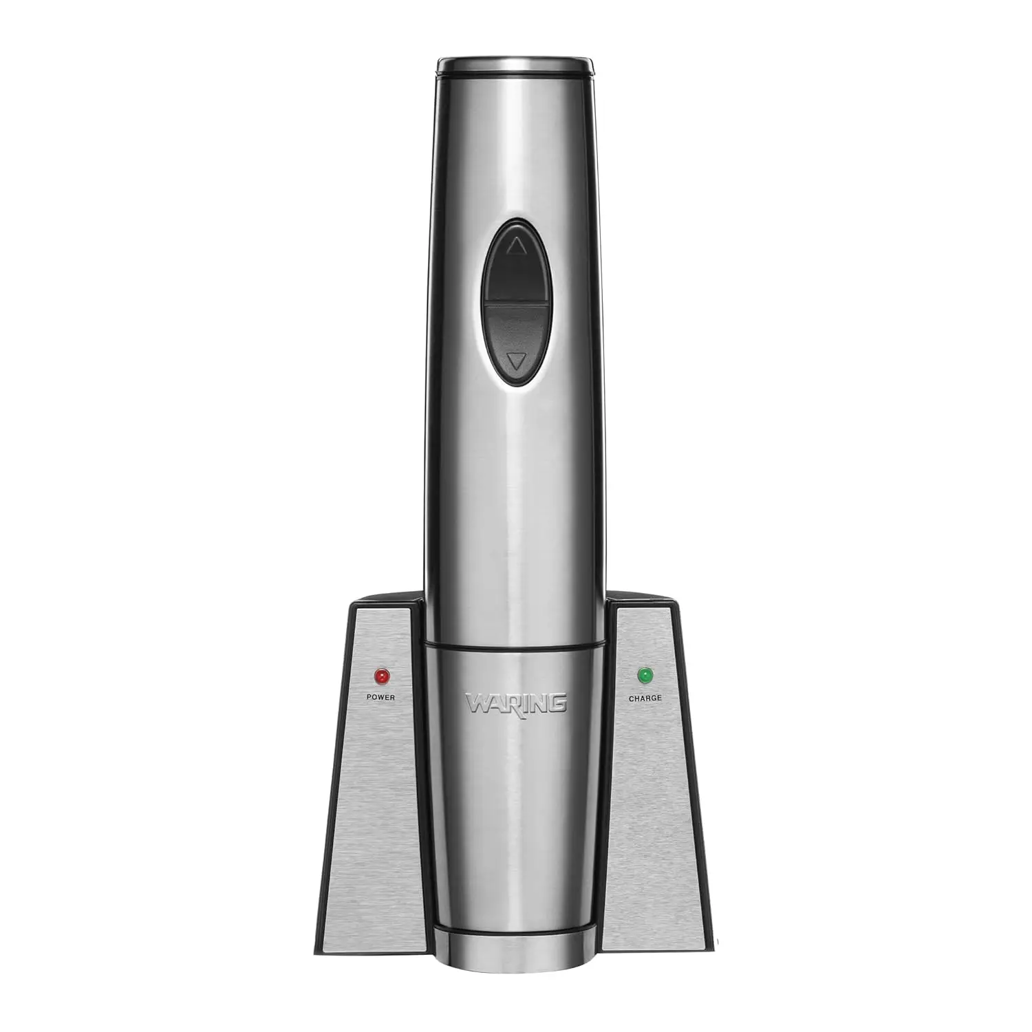 

Commercial WWO120 Portable Electric Wine Bottle Opener with Recharging Station,Silver