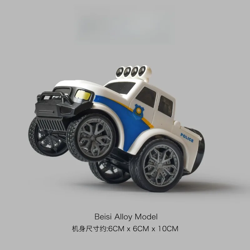stunt rotating off road vehicle toy friction powered monster truck 360 spin practical gift for hobby collection playtime fun