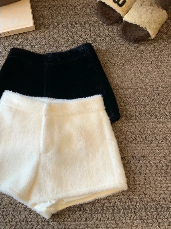 プラスサイズ ティエンエド ふわふわ ワイドレッグ パンツ レディース 秋冬 ハイウエスト Aライン 着痩せ ベースレイヤー ブーツパンツ