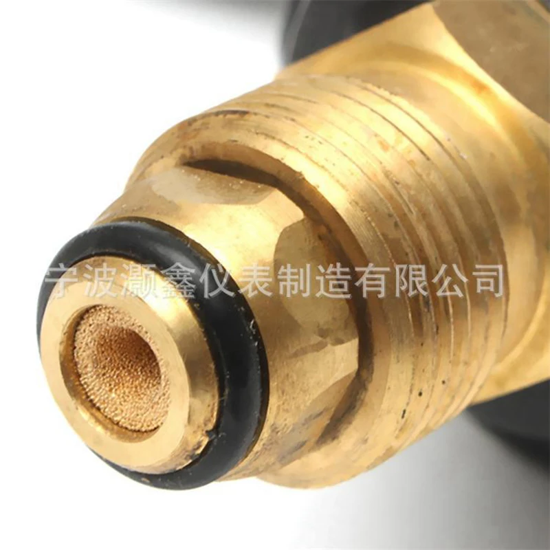 G5/8 CGA580 Valve All Brass Medium Duty with Handwheel Helium Balloon Pressure Reducing Valve Helium Inflator Tool