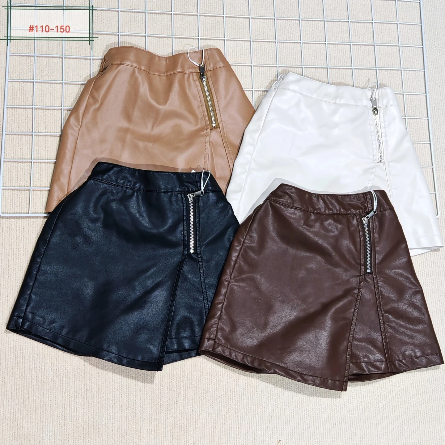 

autumn PU leather pants for girls skirts 2025